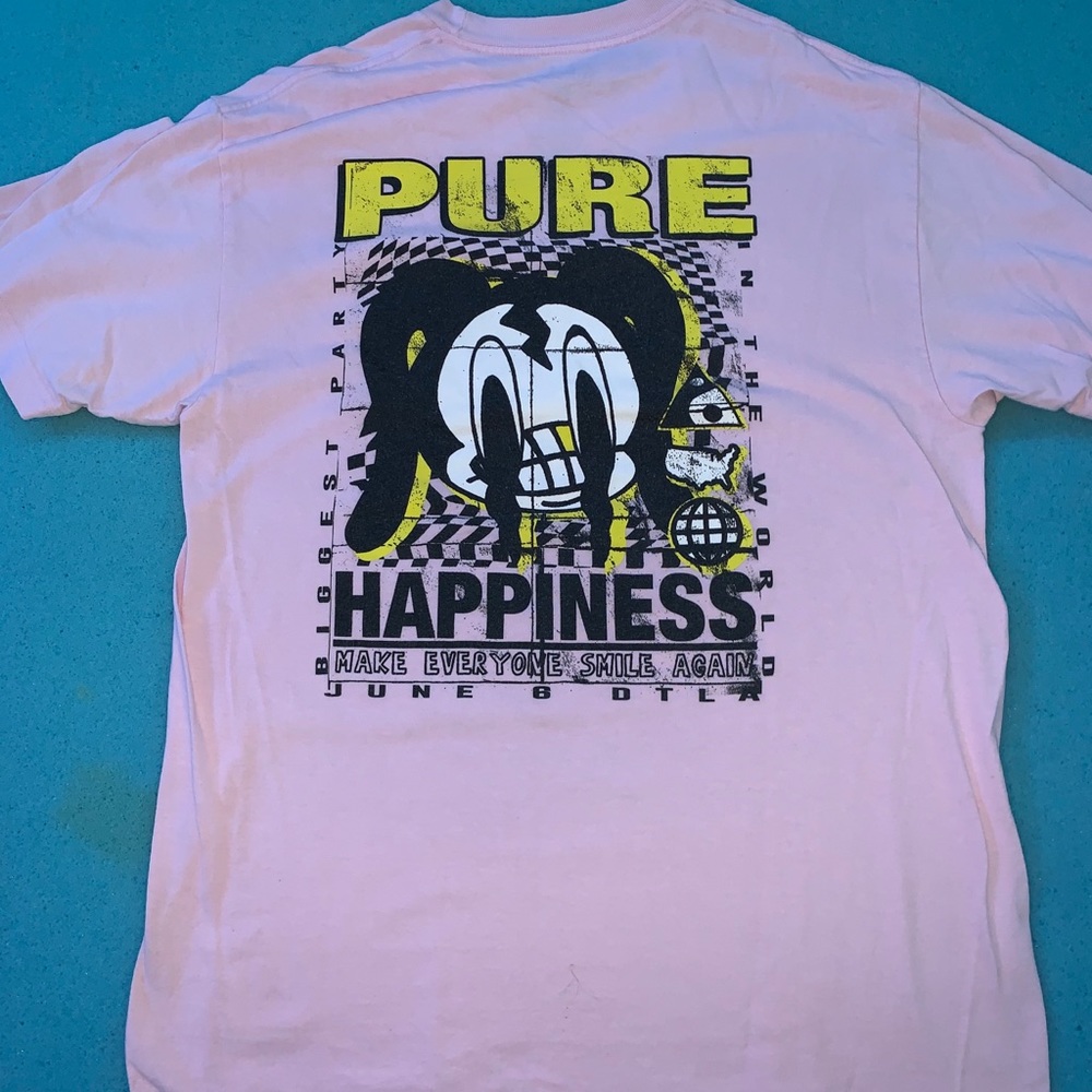 Pure happiness out of stock t-shirt